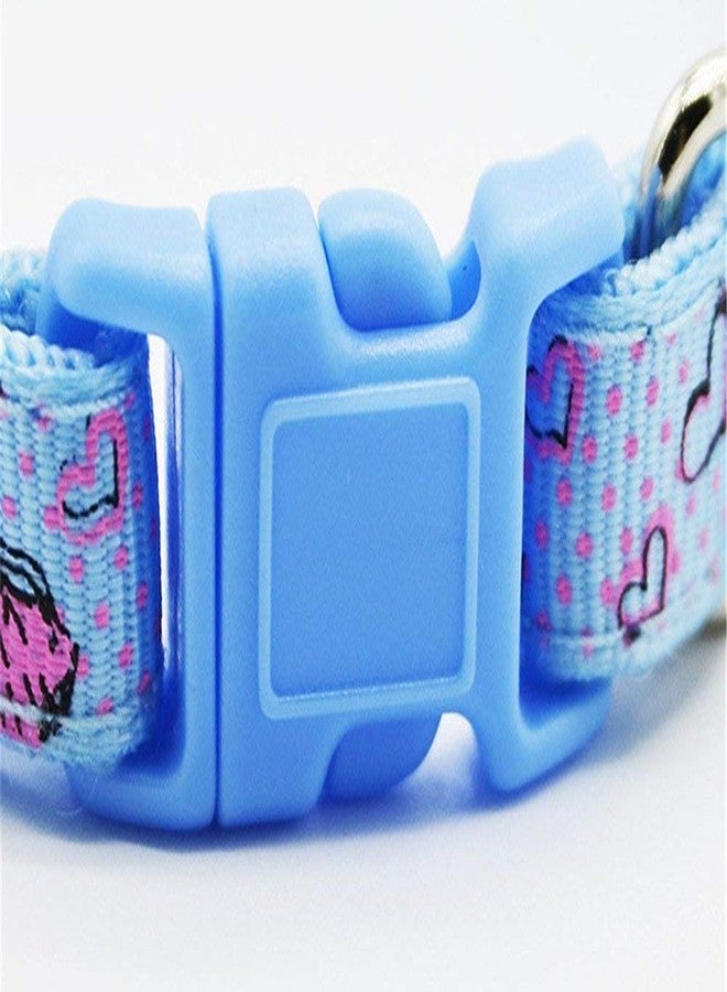 Pet Guard Adjustable Puppy and Cat Collars (Single Piece) Buckle Safety Neck Collar Strap with Bell Small Size (Colour May Vary) - Image 4